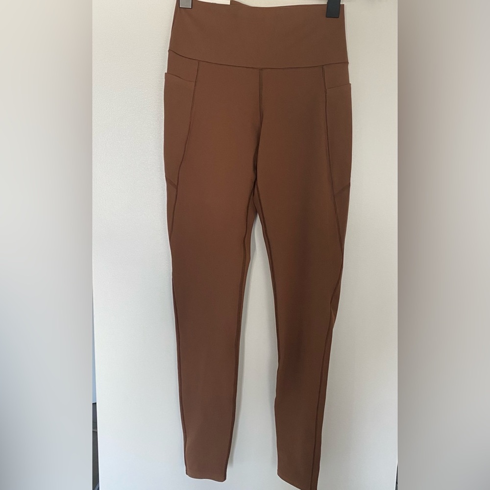 Uniqlo AIRism Soft UV Protection Leggings With Pockets